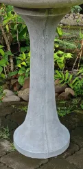 Merapi - pedestal, tapered, smooth, Ø 28cm, 70cm H | cast stone 